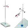 Statyw stojak laboratoryjny z wyposażeniem 63 cm 1 uchwyt