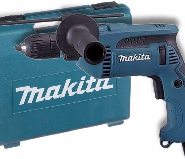 WIERTARKA UDAROWA 680W UCHWYT SZYBKOMOCUJĄCY+WALIZ