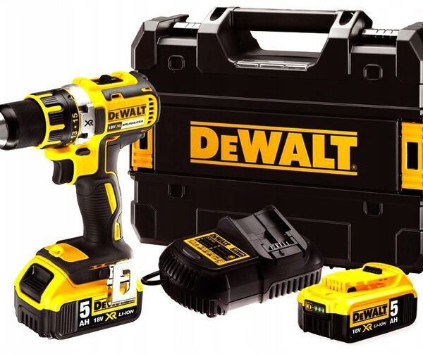 AKUMULATOROWA WIERTARKO-WKRĘTARKA XR 18V 2*5.0AH LI