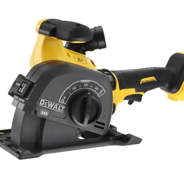 AKUMULATOROWA BRUZDOWNICA 54V FLEXVOLT 125MM 0*AH