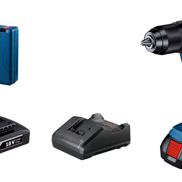 WIERTARKO-WKRĘTARKA AKUMULATOROWA GSR 185-LI 2*2.0AH