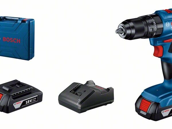 WIERTARKO-WKRĘTARKA AKU. UDAROWA GSB 185-LI 2*2.0AH