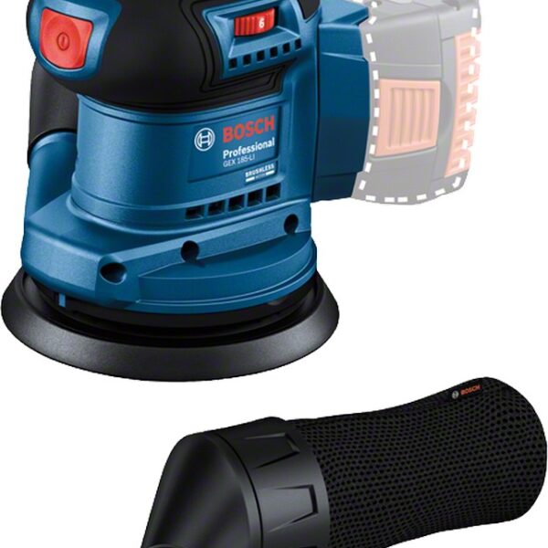 AKUMULATOROWA SZLIFIERKA MIMOŚRODOWA GEX 185-LI 0*AH