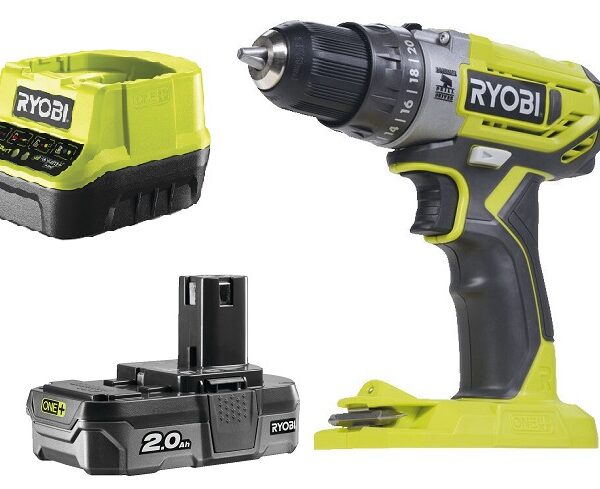 AKU. WIERTARKO-WKRĘTARKA UDAR. R18PD2-120B 18V 1*2.0AH ONE+