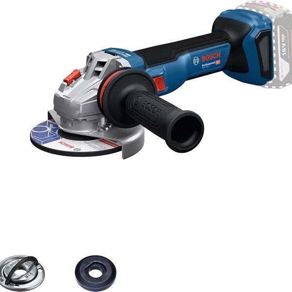 SZLIFIERKA KĄTOWA AKUMULATOROWA 125MM GWS 18V-11 0*AH