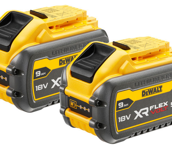 ZESTAW AKUMULATORÓW DEWALT 18V-54V 2*9.0AH